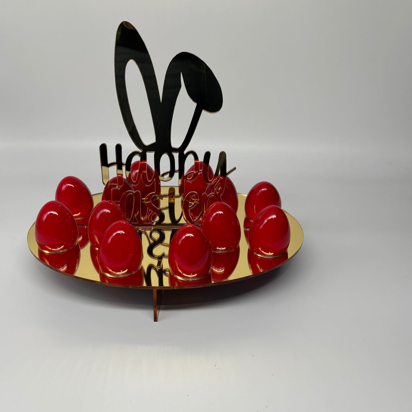 Happy Easter Oval Egg Stand