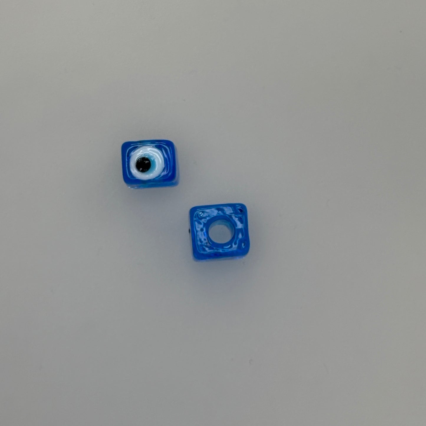 EVIL EYE SQUARE BEAD