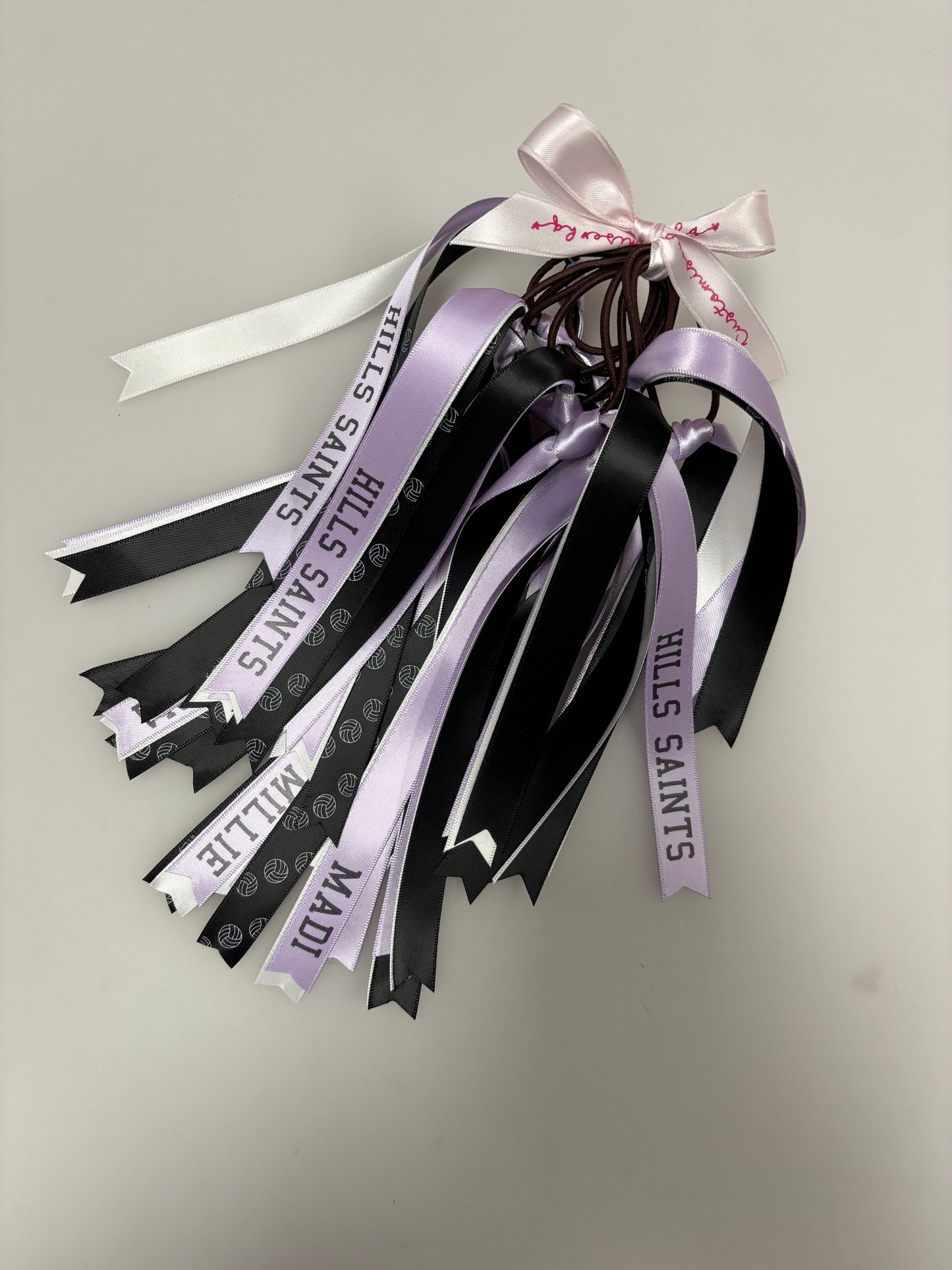 NETBALL RIBBONS SET OF 3
