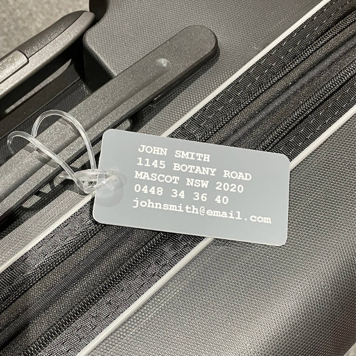 PERSONALISED LUGGAGE TAG