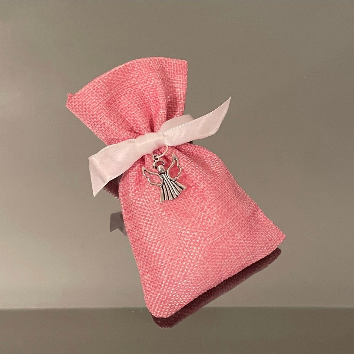 10 X JUTE POUCHES
