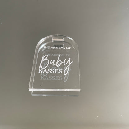10 PERSONALISED ARCH TAGS