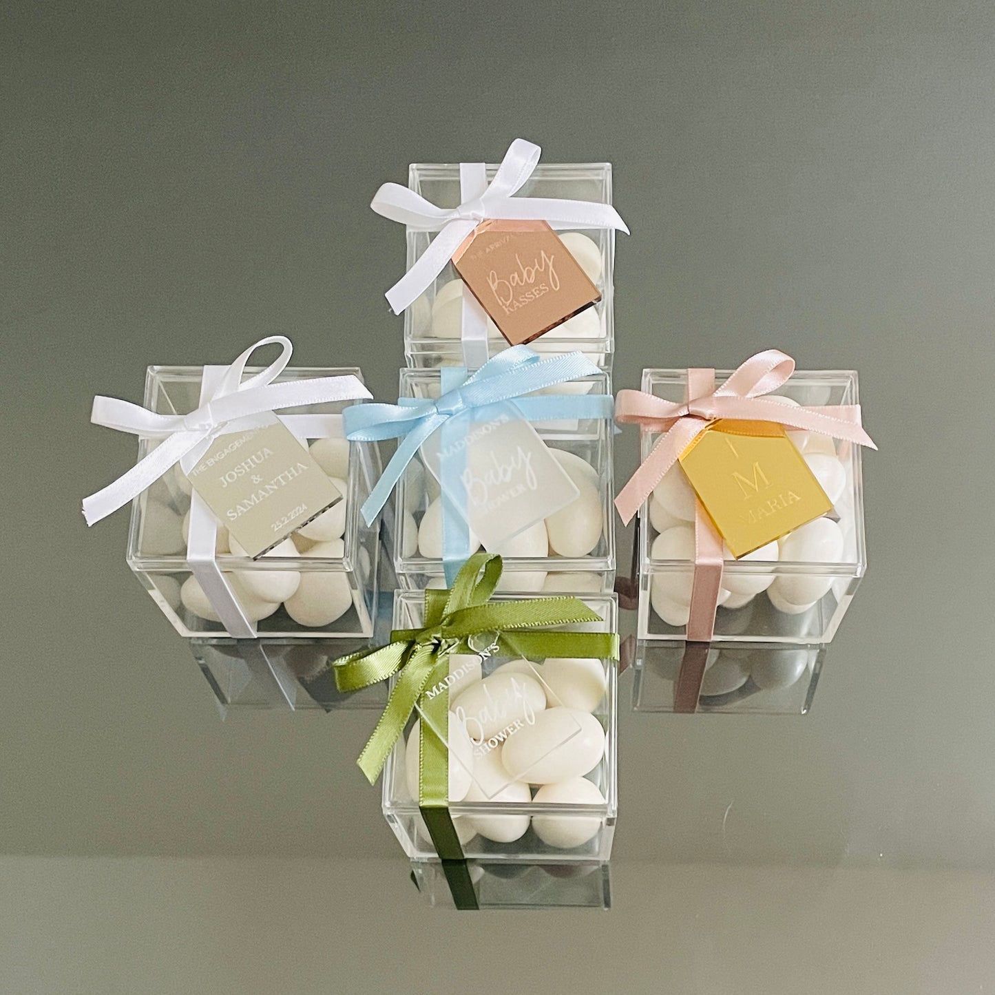 10 PERSONALISED ARCH TAGS