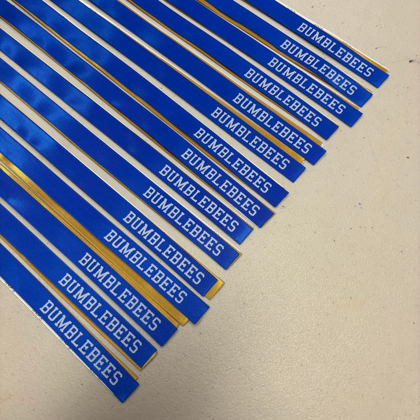 NETBALL RIBBONS SET OF 3
