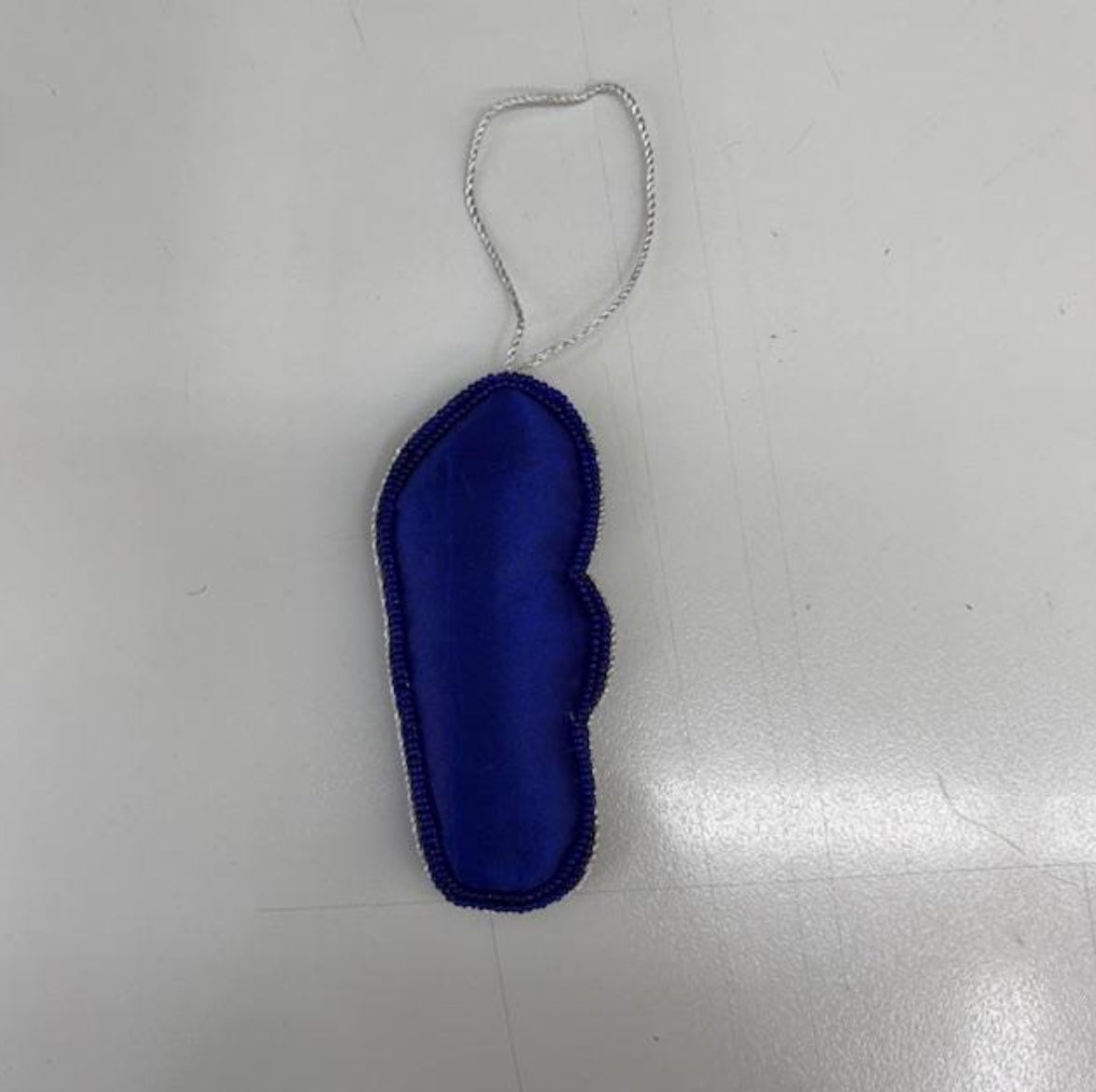 AUSTRALIAN FLAG THING BEADED CHRISTMAS TREE ORNAMENT