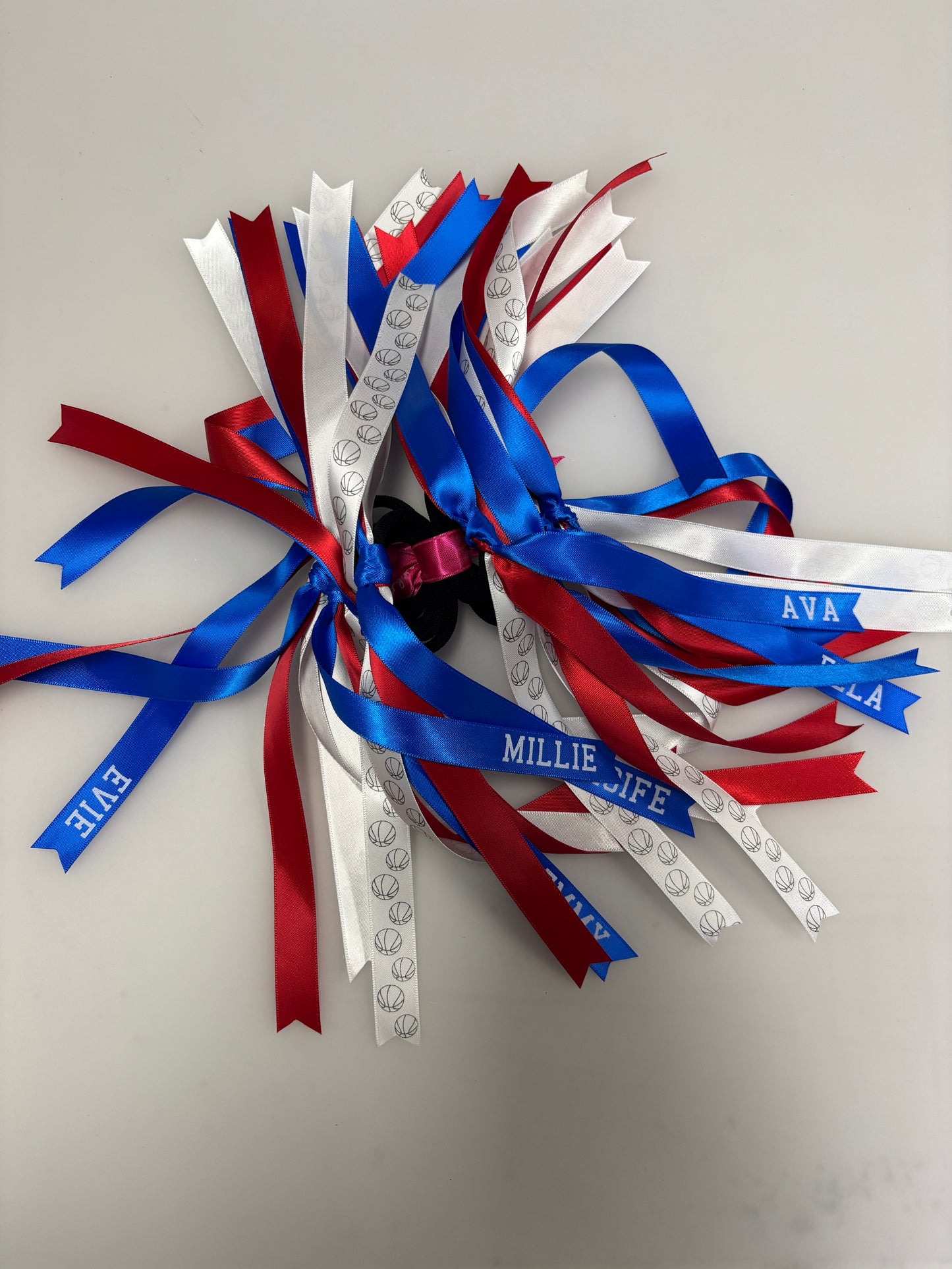BASKETBALL RIBBONS SET OF 3