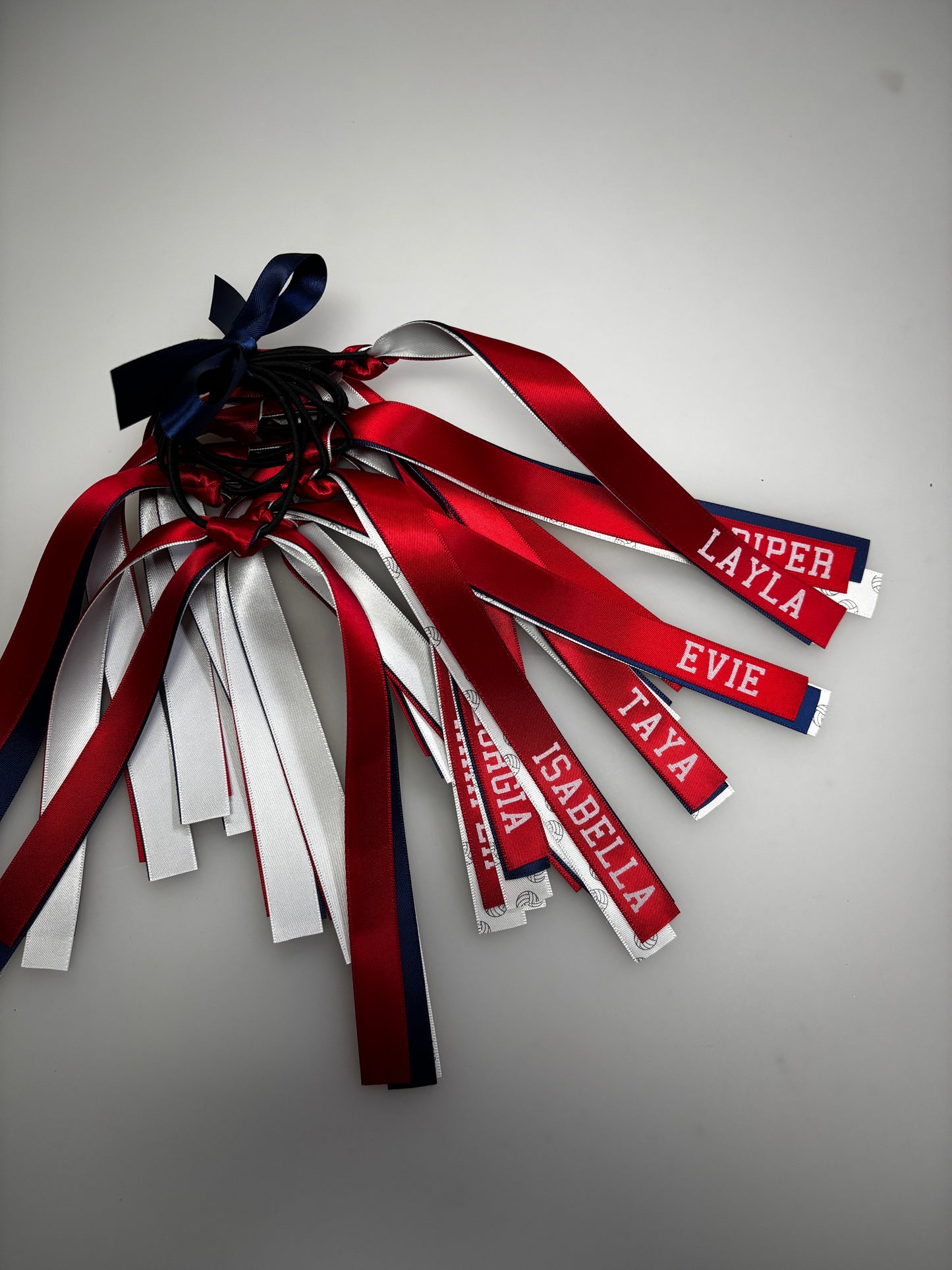 NETBALL RIBBONS SET OF 3