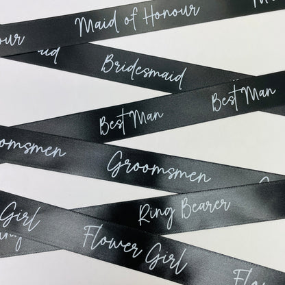 WEDDING SERIES CUSTOM PRINT RIBBON