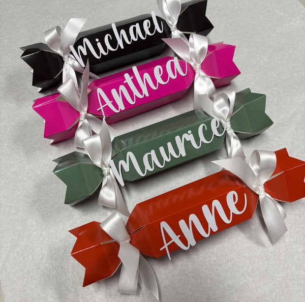PERSONALISED CHRISTMAS CRACKERS READY MADE