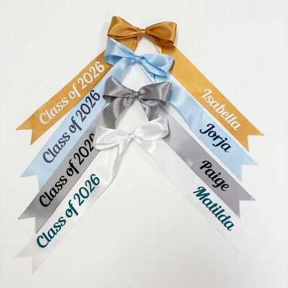 PERSONALISED CLASS OF 2026 BOW