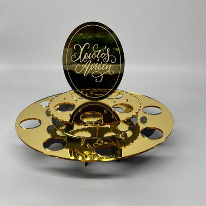 Easter Egg Stand  2 Layer XRISTOS  Anesti