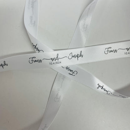 WEDDING SERIES CUSTOM PRINT RIBBON