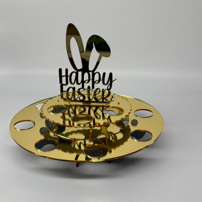 Easter Egg Stand 2 Layer Happy Easter