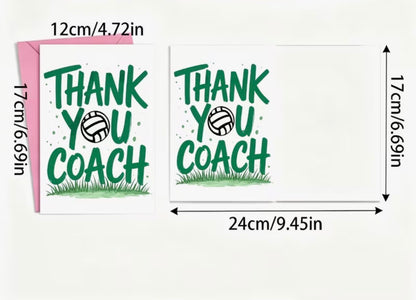 THANK YOU COACH CARD