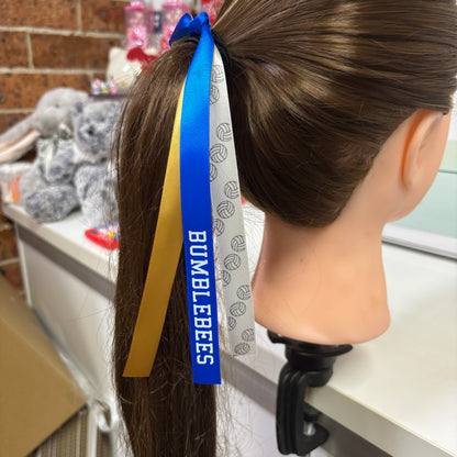 NETBALL RIBBONS SET OF 3