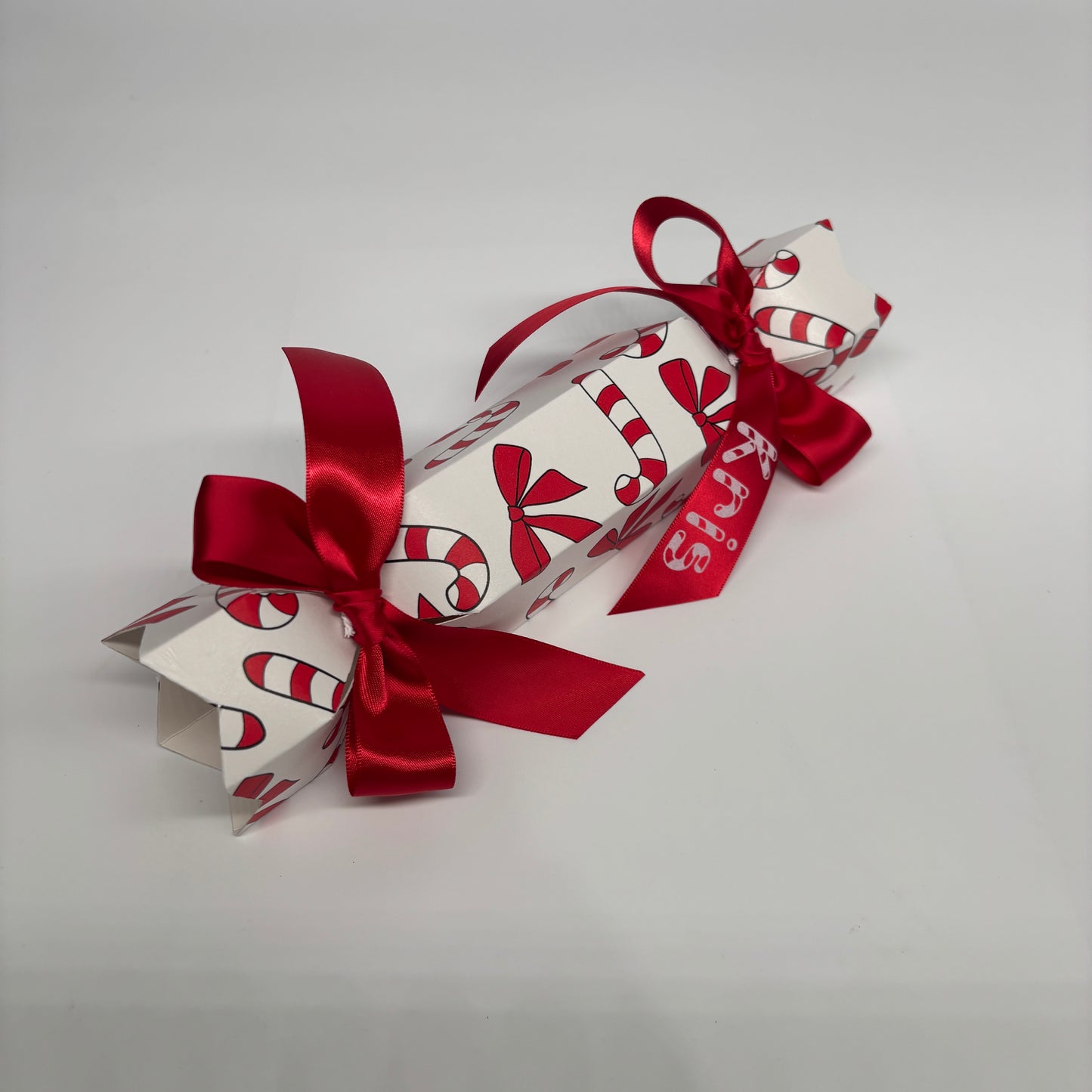 PERSONALISED CHRISTMAS CRACKERS CANDY CANES