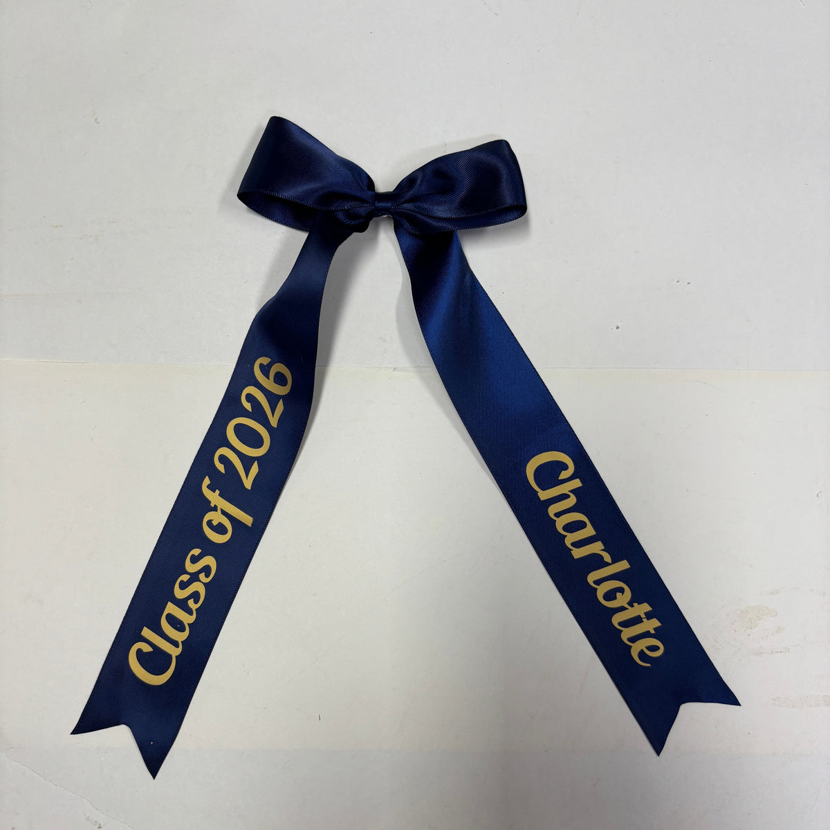 PERSONALISED CLASS OF 2026 BOW