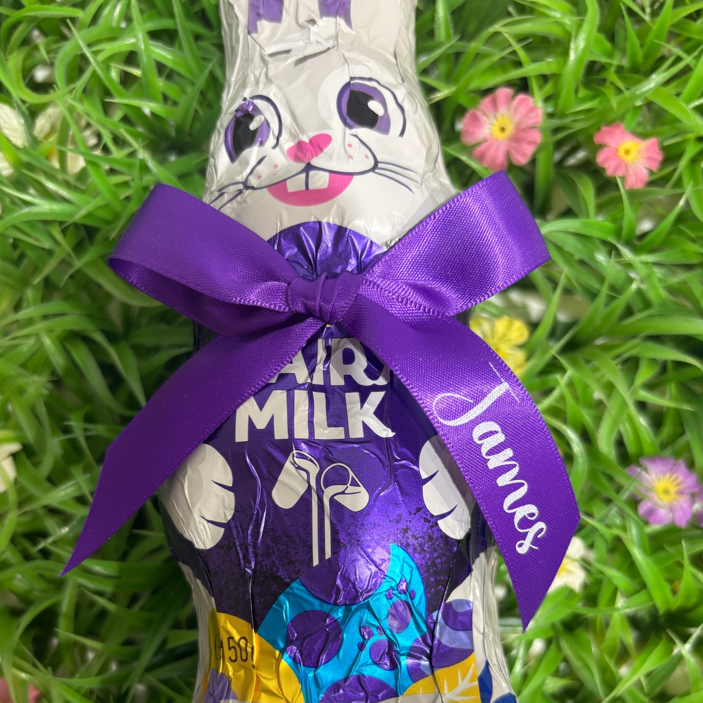 PERSONALISED EASTER BOWS FOR EASTER EGGS ( EGGS NOT INCLUDED )
