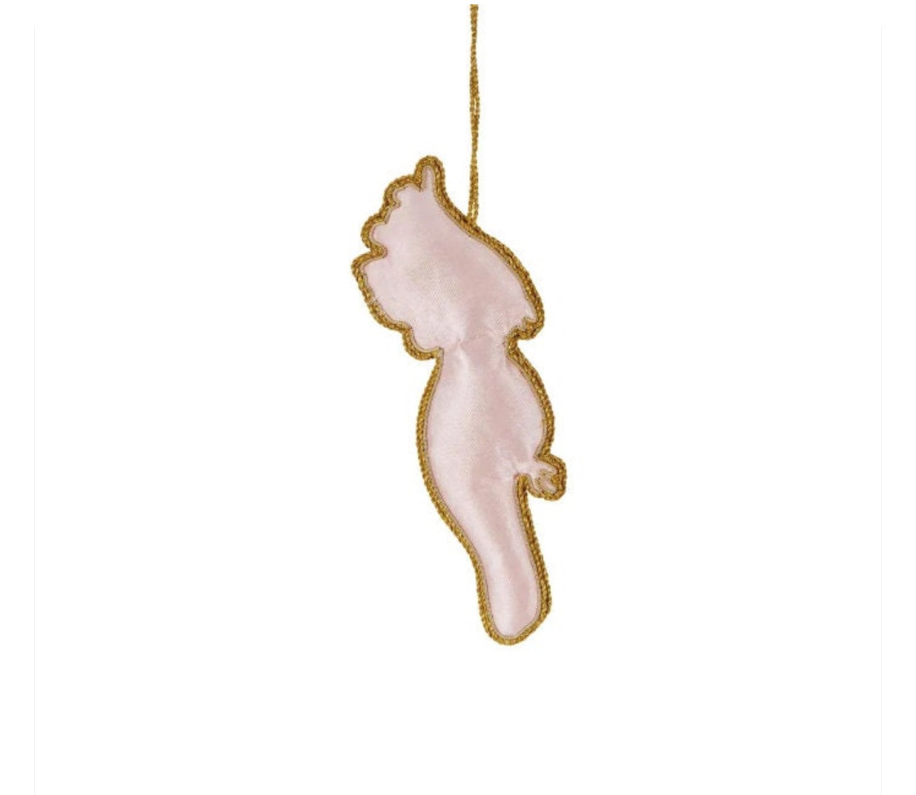 GALAH BEADED CHRISTMAS TREE ORNAMENT