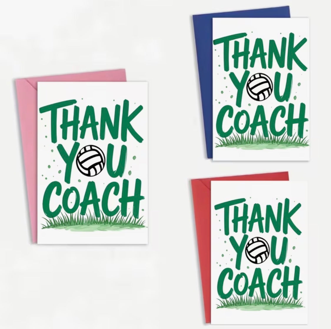 THANK YOU COACH CARD
