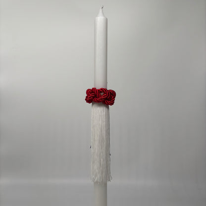 Evzone Navy Tassel Easter Palm Sunday Candle Lambatha Orthodox Easter