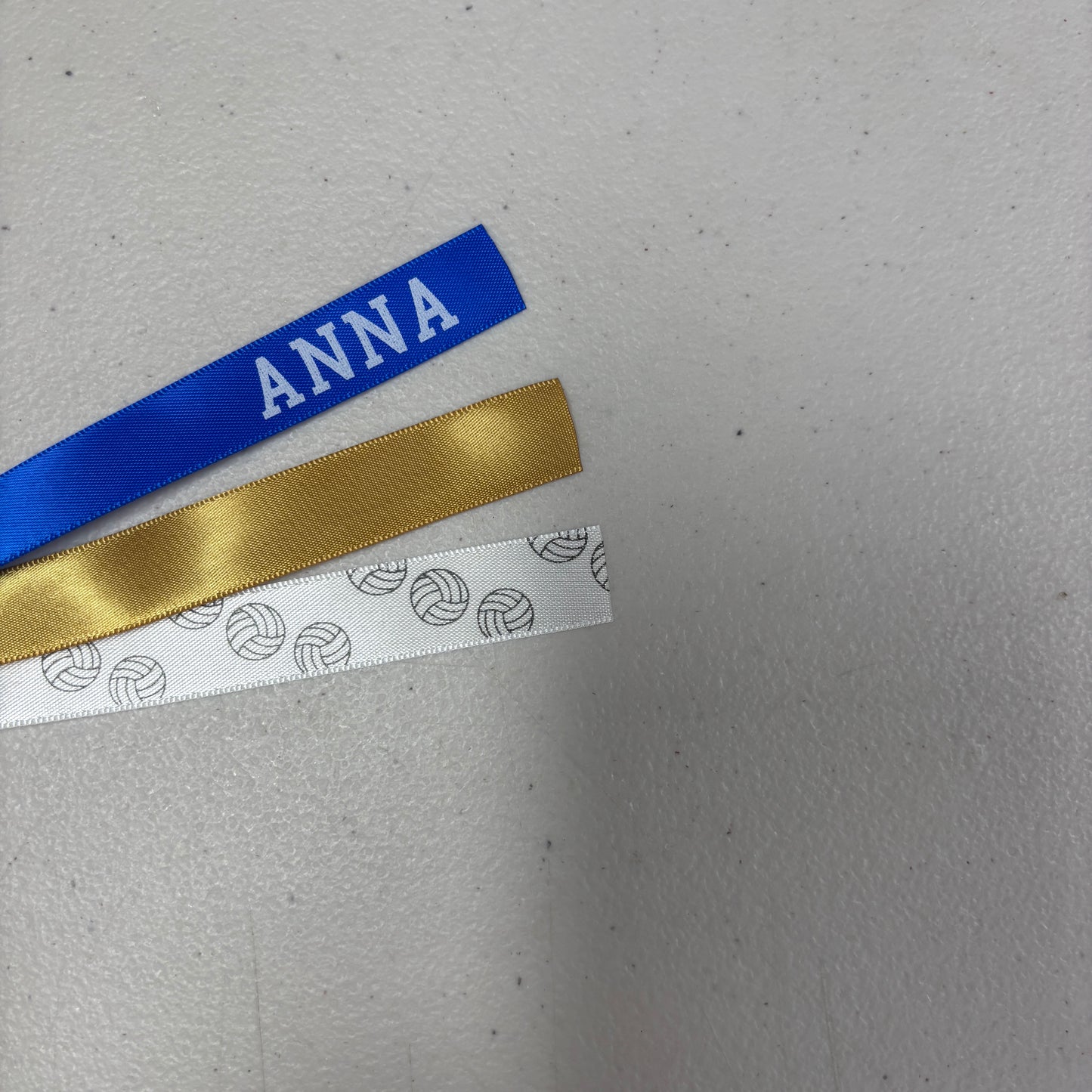 NETBALL RIBBONS SET OF 3