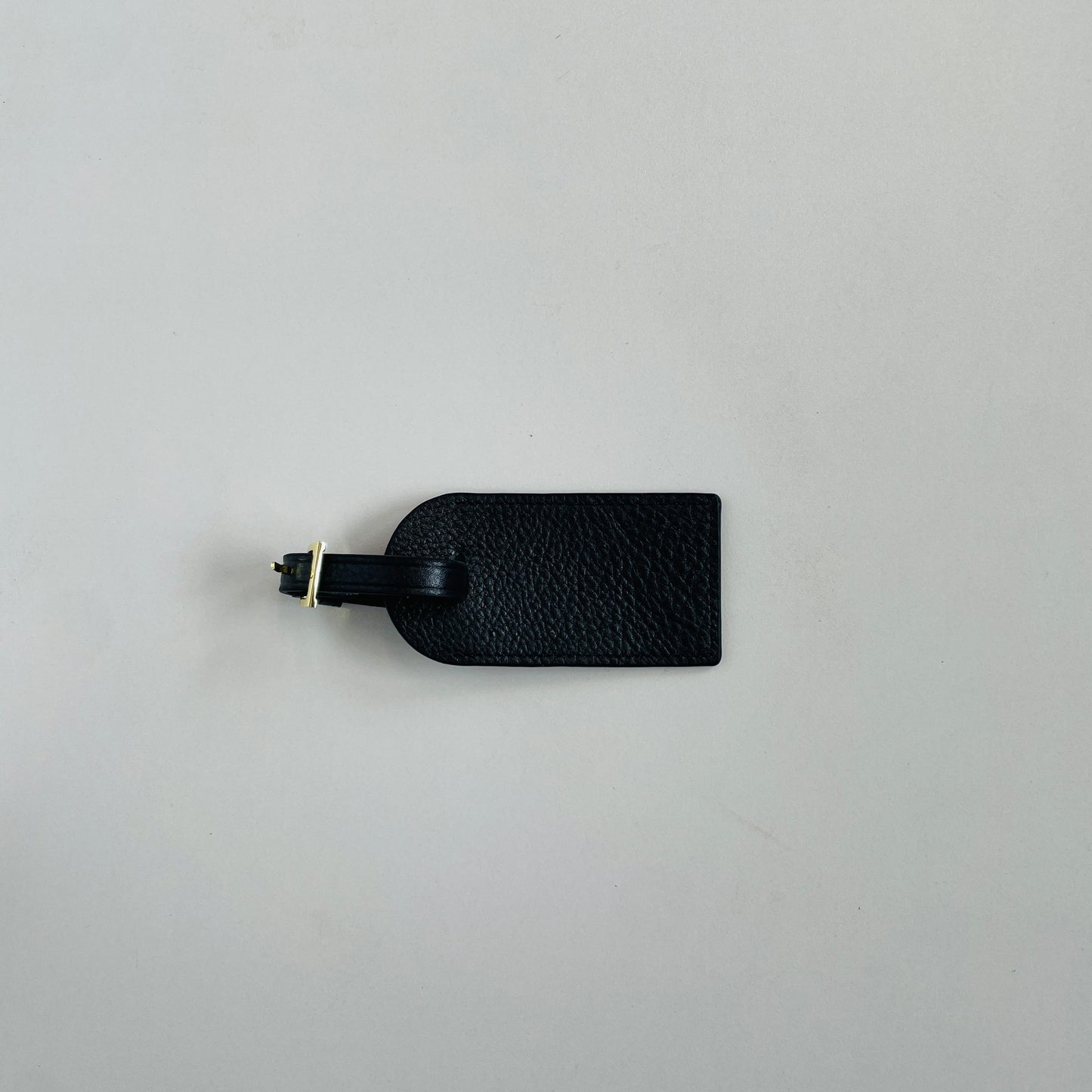 PERSONALISED LEATHER PASSPORT COVER AND LUGGAGE TAG SET BLACK