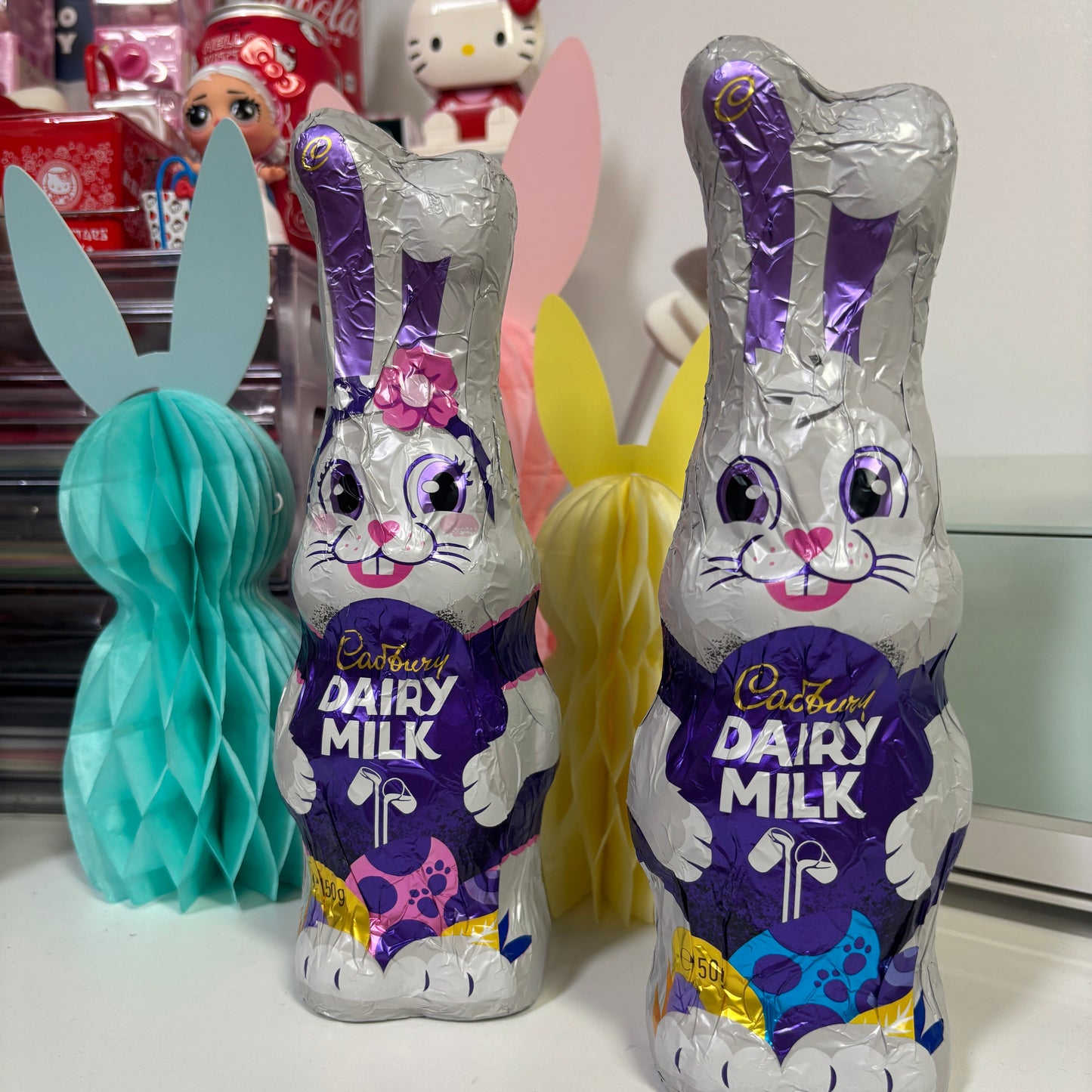 PERSONALISED EASTER BOWS FOR EASTER EGGS ( EGGS NOT INCLUDED )