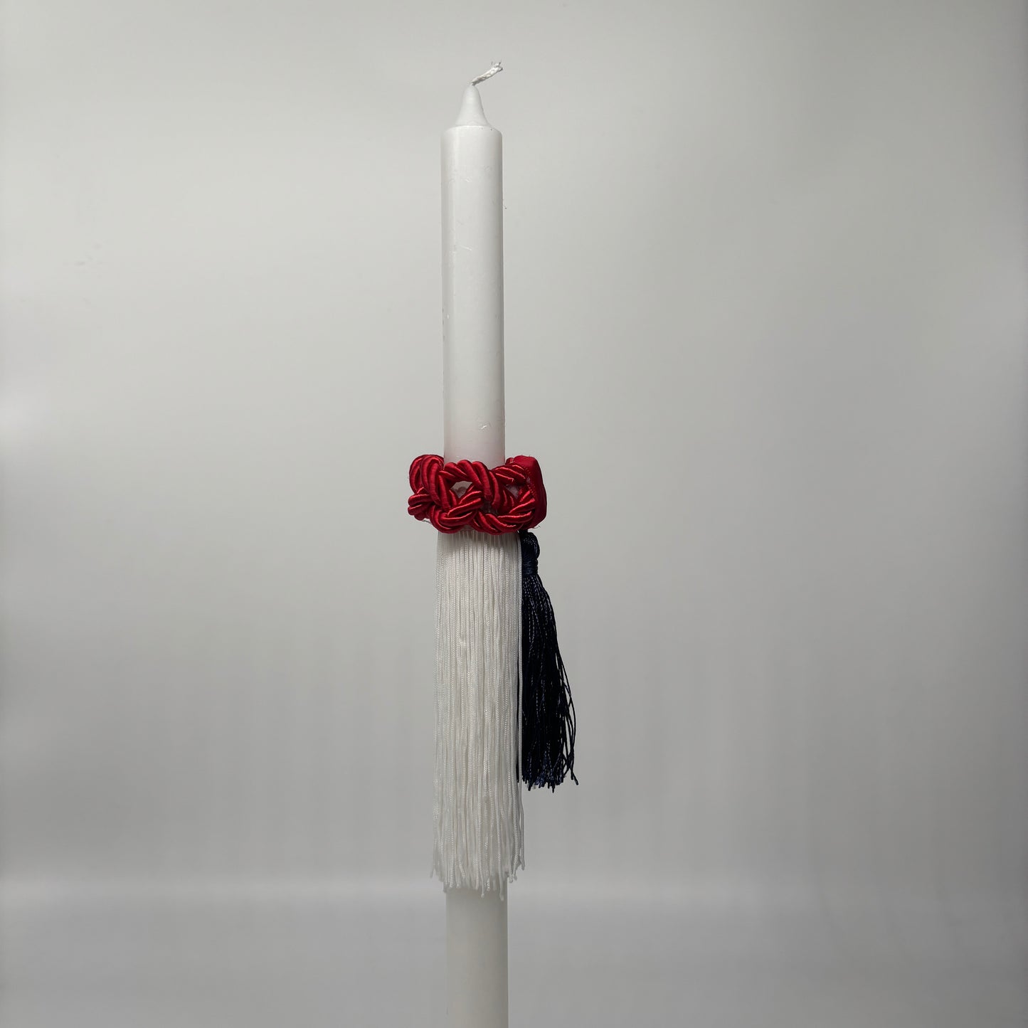 Evzone Navy Tassel Easter Palm Sunday Candle Lambatha Orthodox Easter