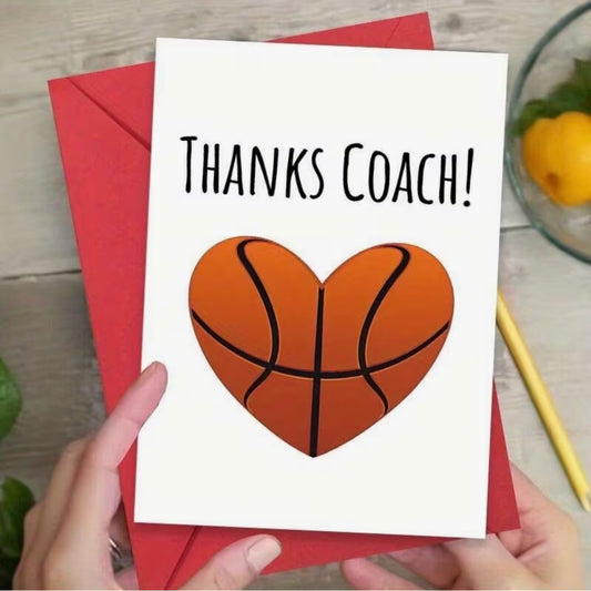 THANKS COACH CARD
