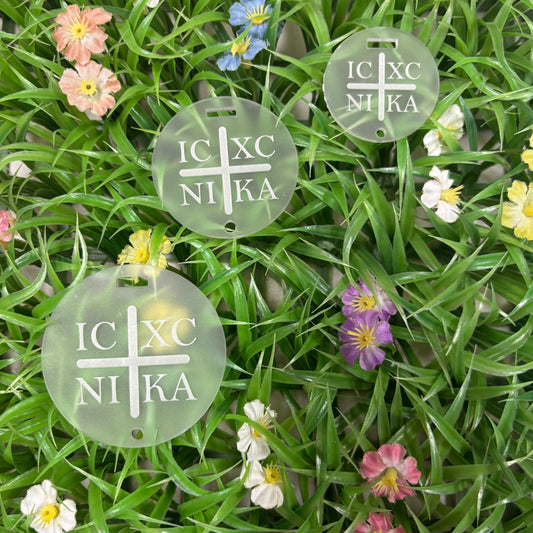 ICXC NIKA ACRYLIC TAG