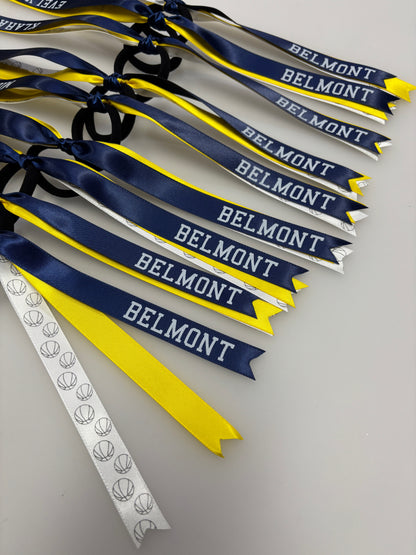 BASKETBALL RIBBONS SET OF 3