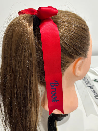 PERSONALISED CLASS OF 2026 BOW