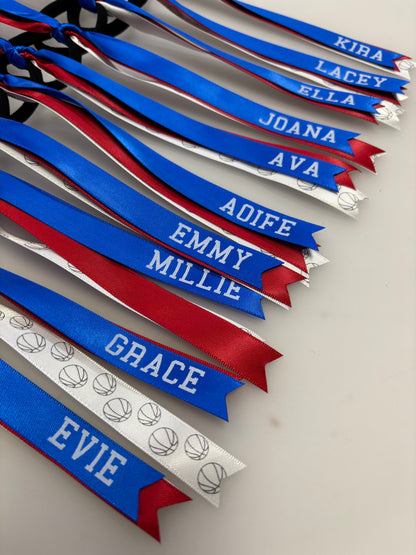 BASKETBALL RIBBONS SET OF 3