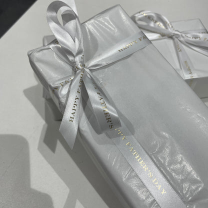 CUSTOM PRINT RIBBON WHITE