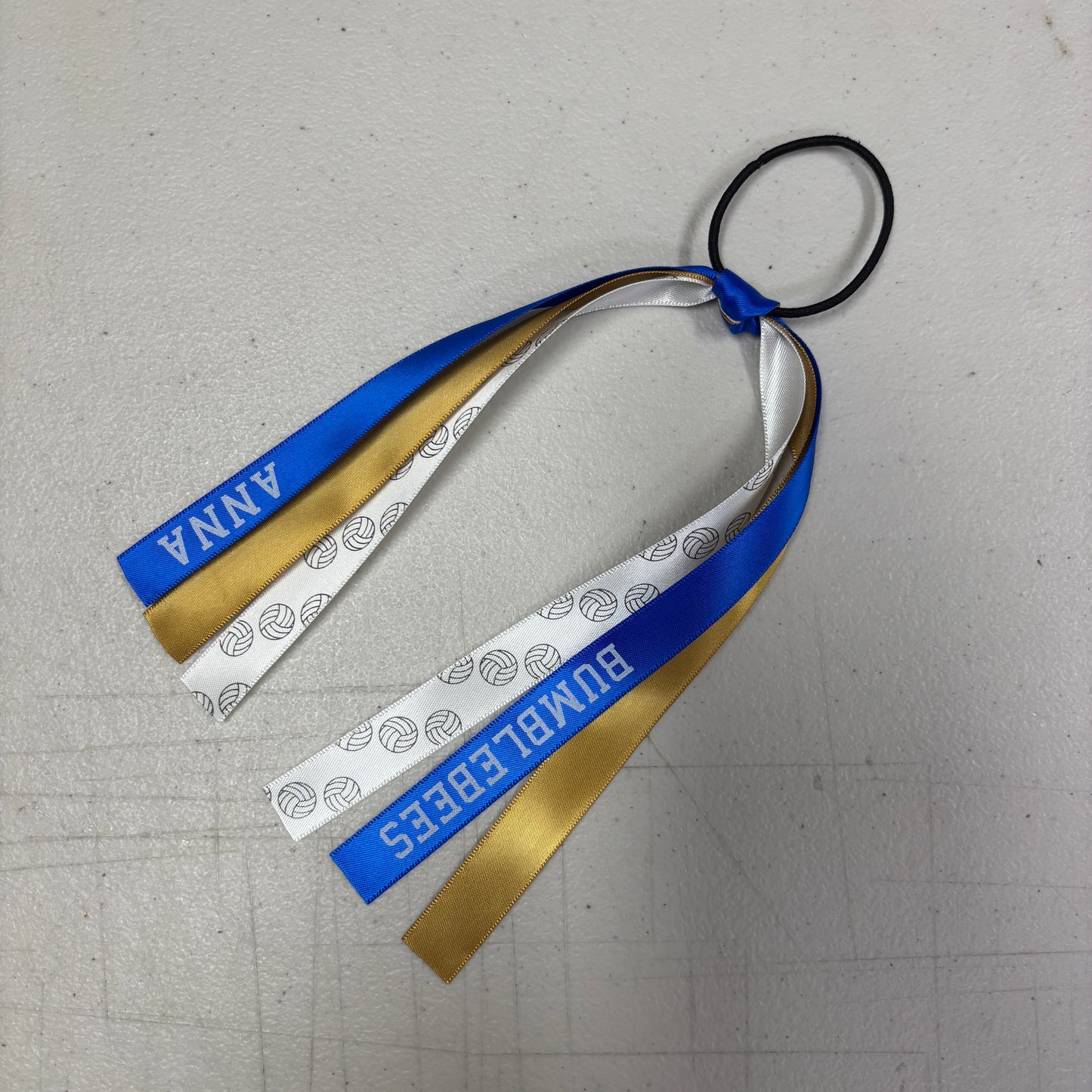 NETBALL RIBBONS SET OF 3