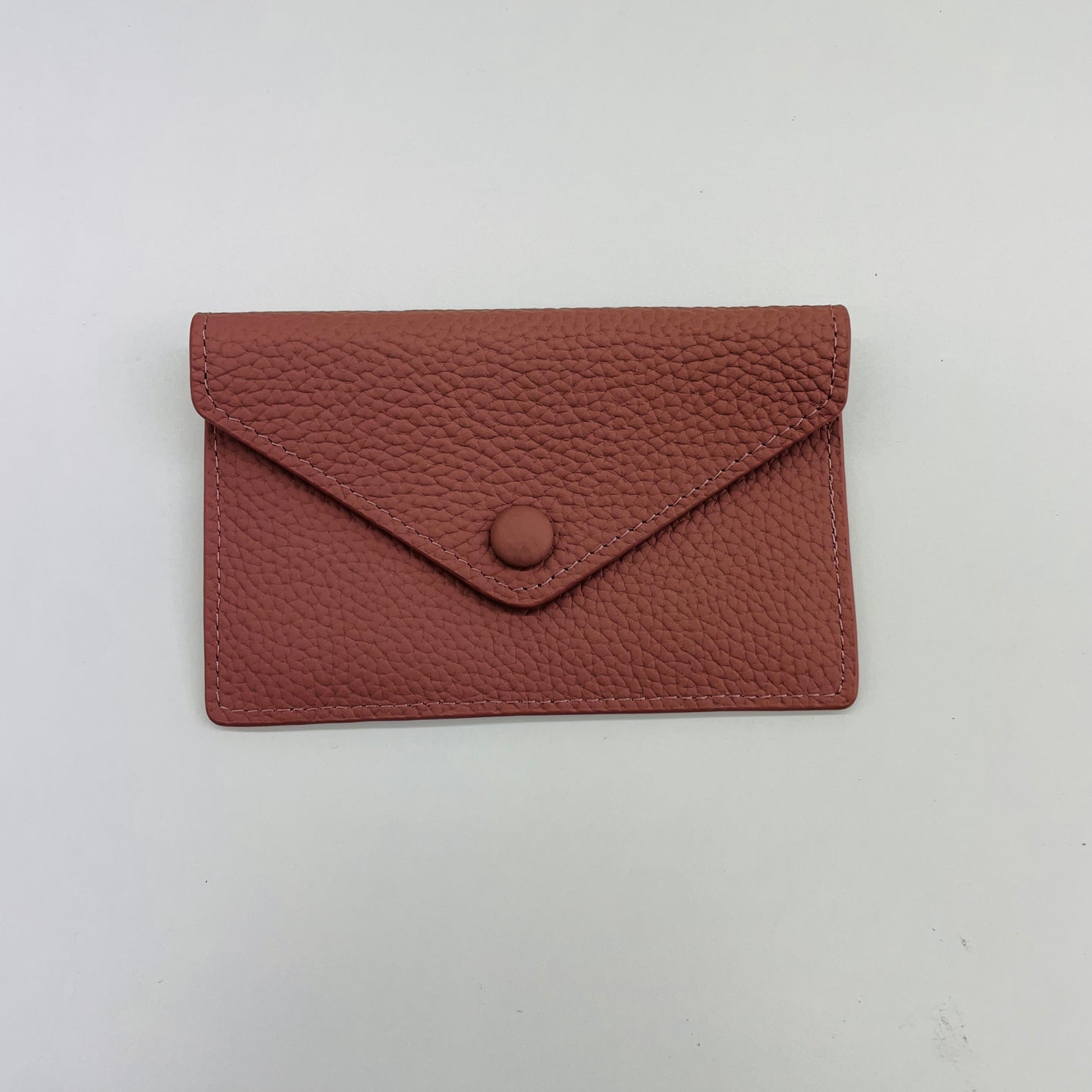 EMBOSSED PERSONALISED LEATHER MINI WALLET CARDHOLDER