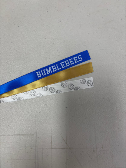NETBALL RIBBONS SET OF 3