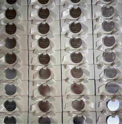 MINI CHOCOLATE BAR FAVOR WITH TAG FOR WEDDING