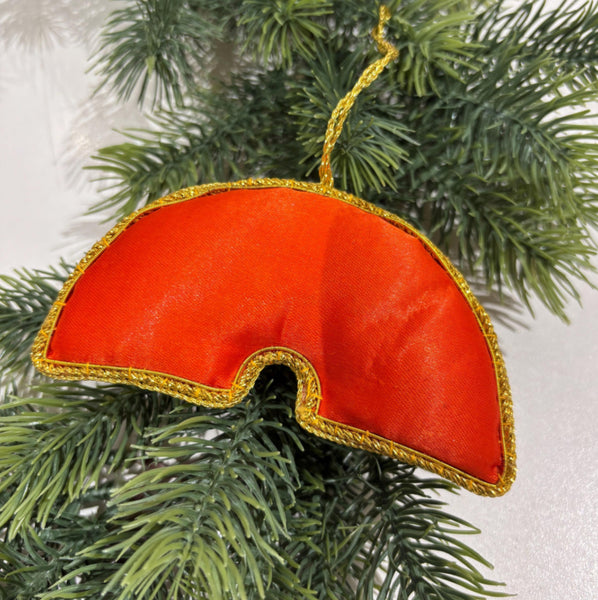 RAINBOW PRIDE BEADED CHRISTMAS TREE ORNAMENT