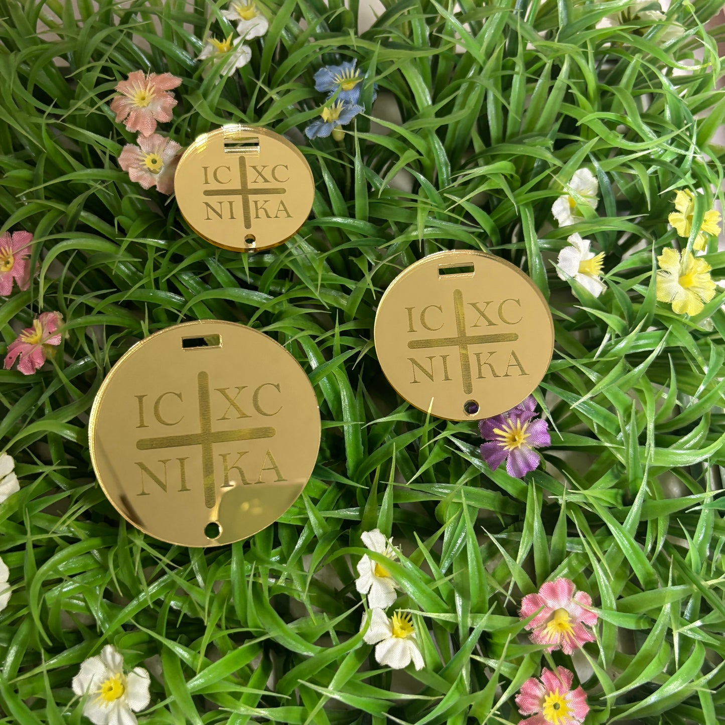 ICXC NIKA ACRYLIC TAG