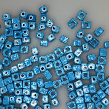 EVIL EYE SQUARE BEAD