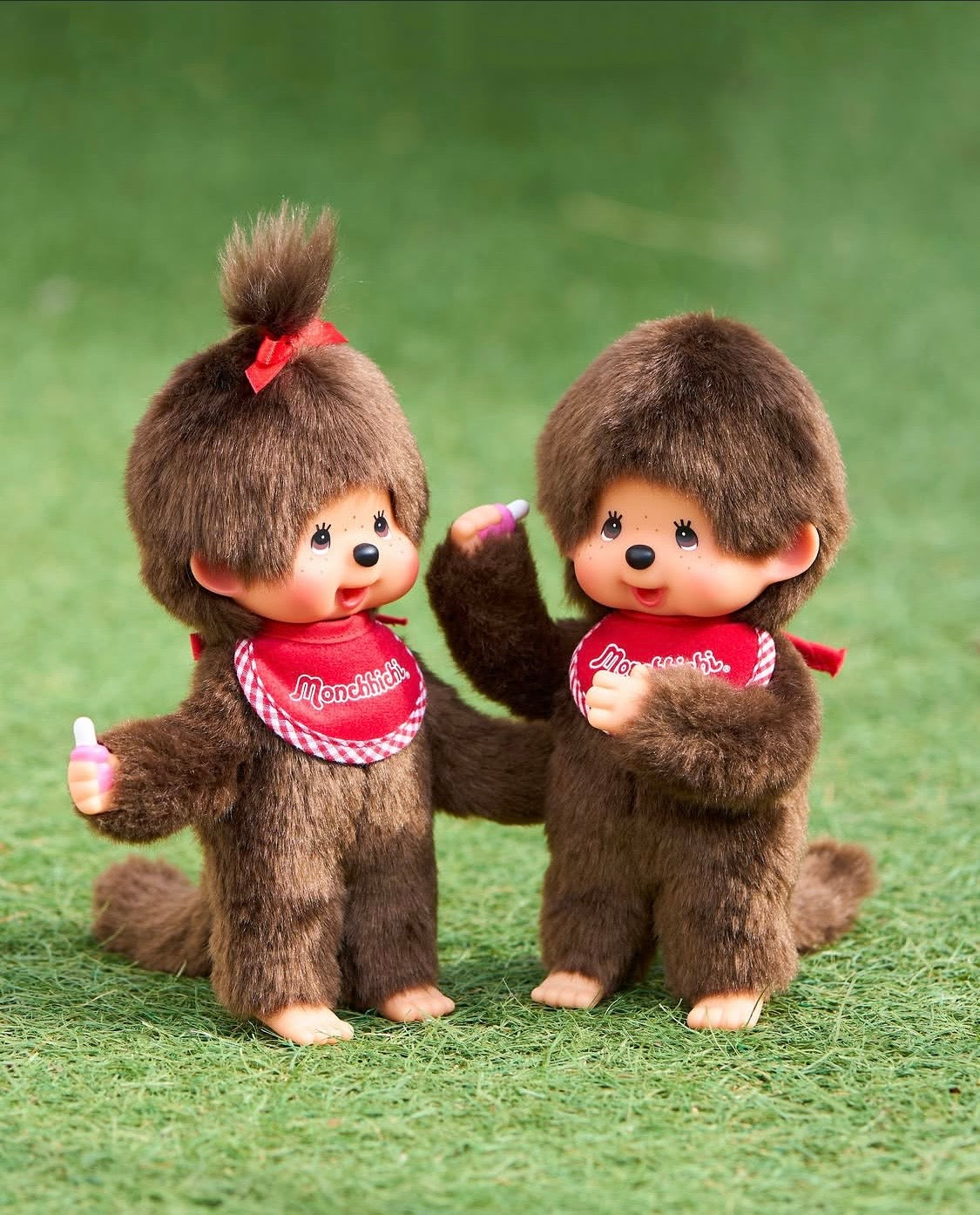 SEKIGUCHI MONCHHICHI PREMIUM STANDARD S BROWN BOY PLUSH