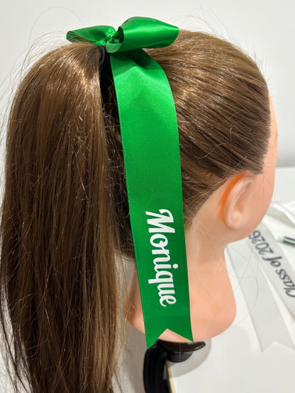 PERSONALISED CLASS OF 2026 BOW