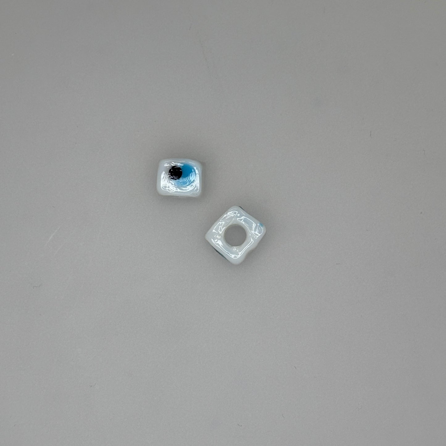 EVIL EYE SQUARE BEAD