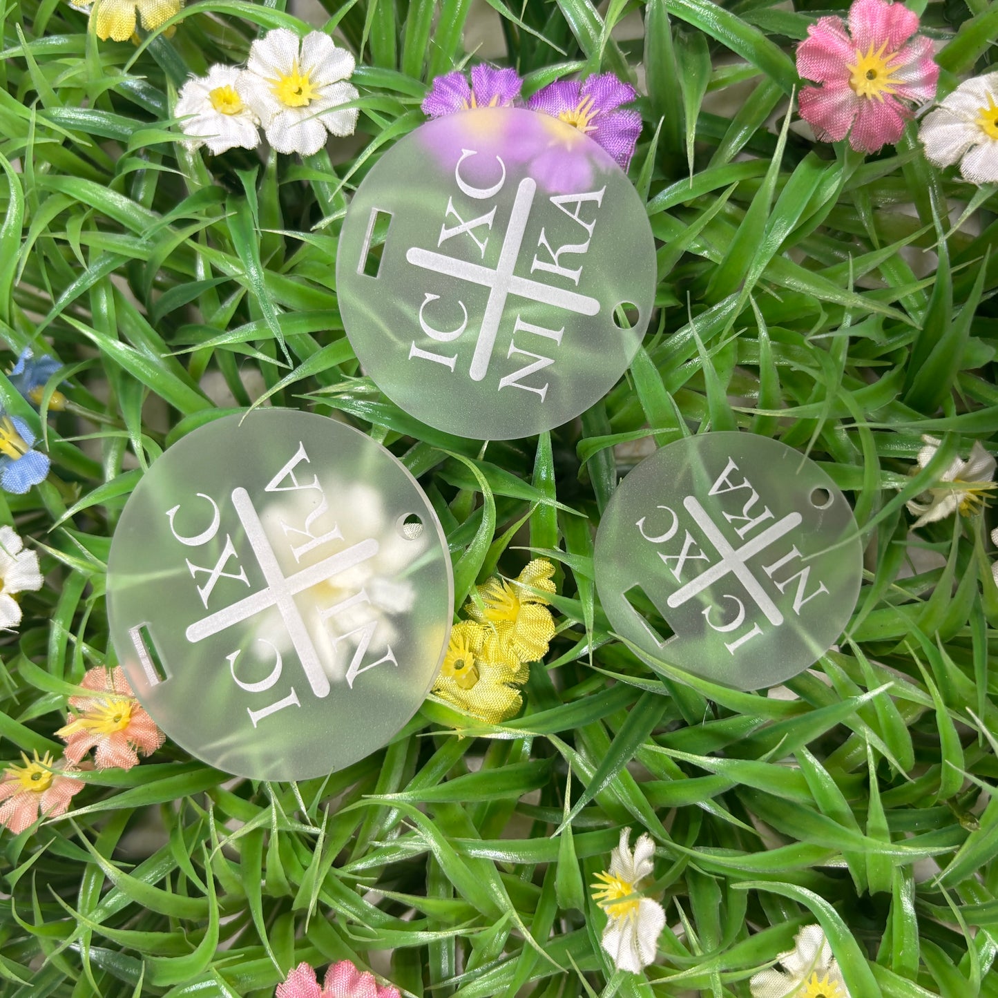 ICXC NIKA ACRYLIC TAG