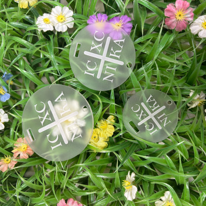 ICXC NIKA ACRYLIC TAG