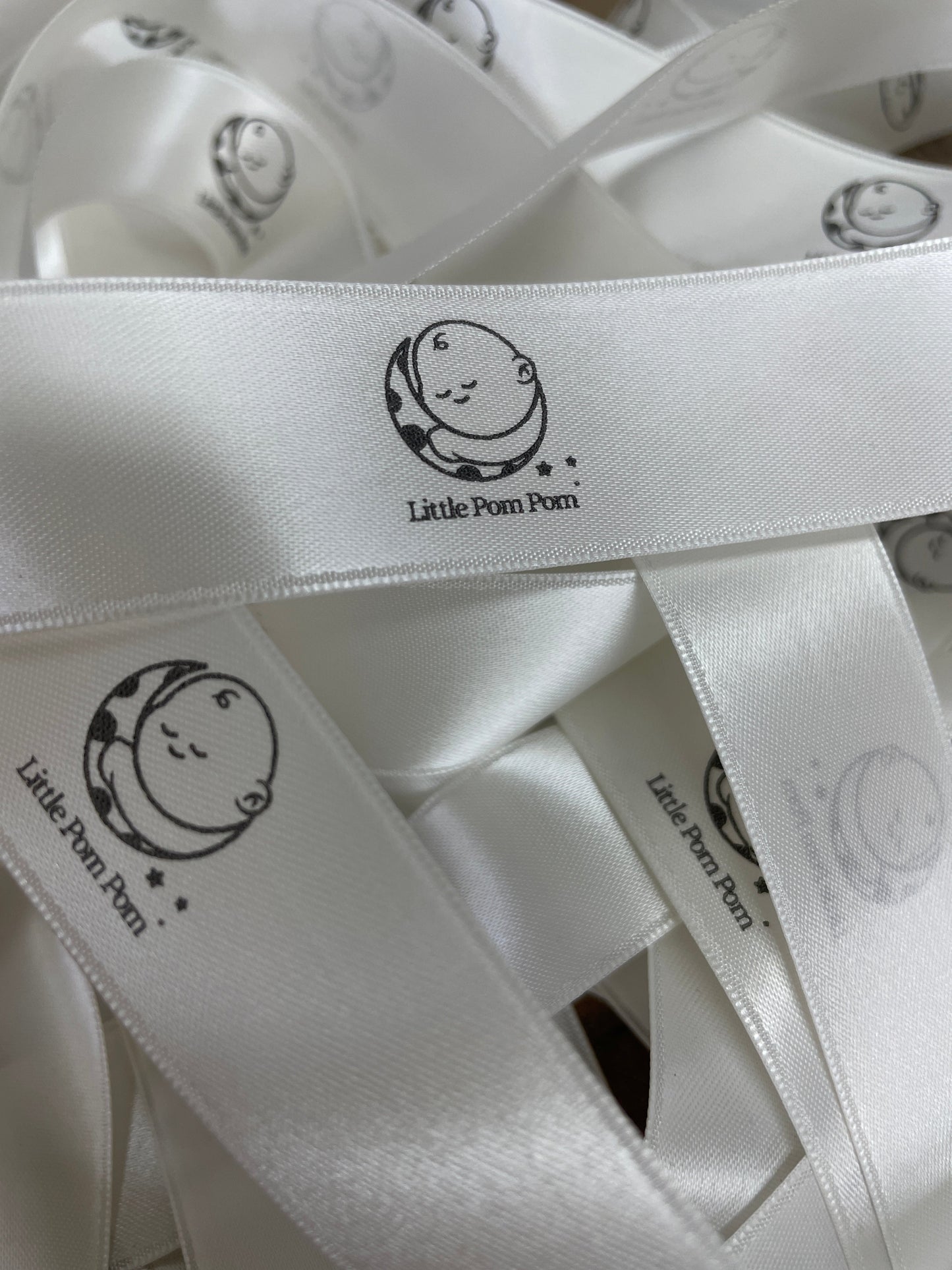 CUSTOM PRINT RIBBON BY THE ROLL 25M IN 15MM WIDTH RIBBON