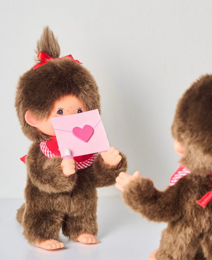 SEKIGUCHI MONCHHICHI PREMIUM STANDARD S BROWN BOY PLUSH