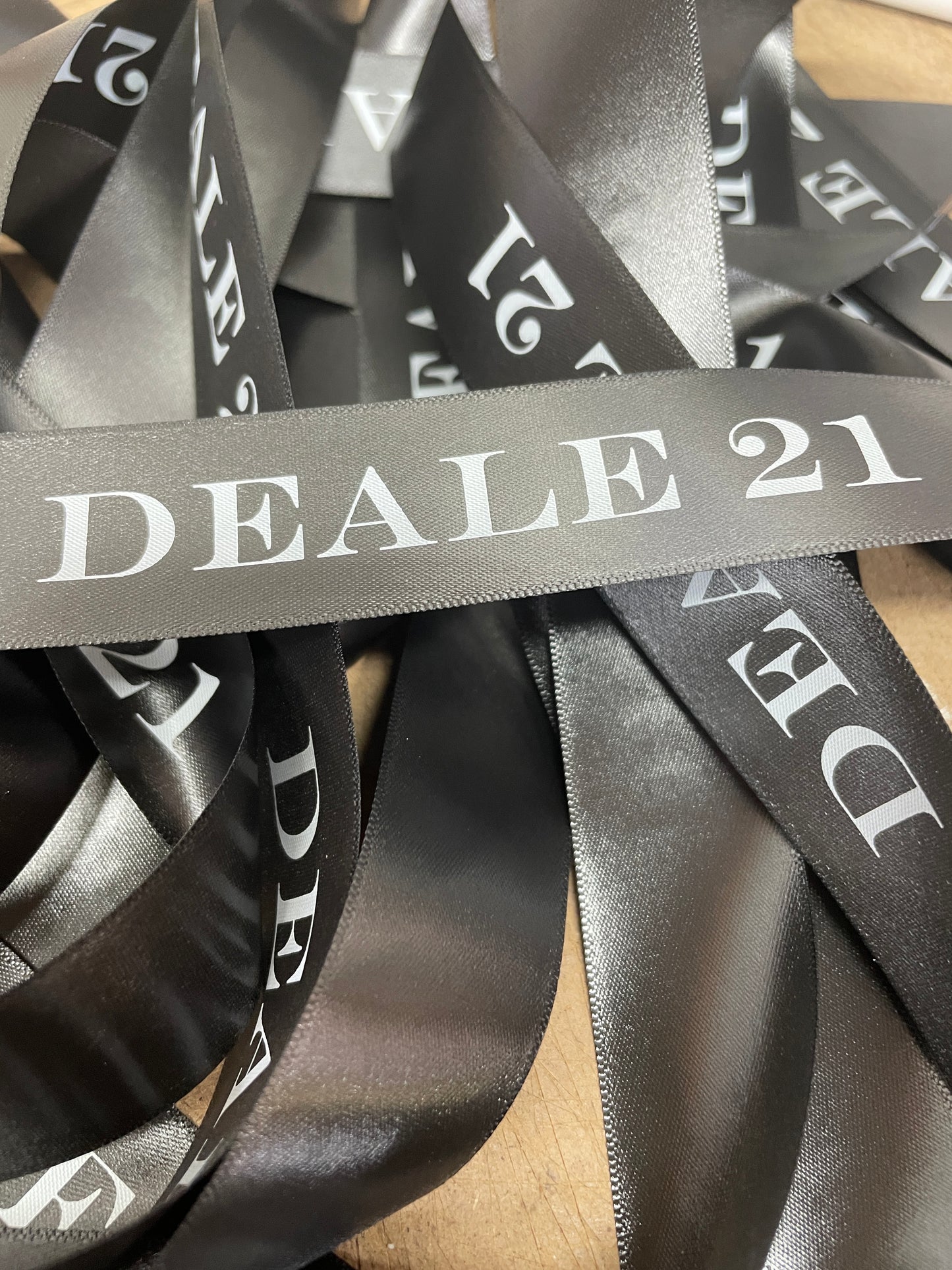 CUSTOM PRINT RIBBON BLACK